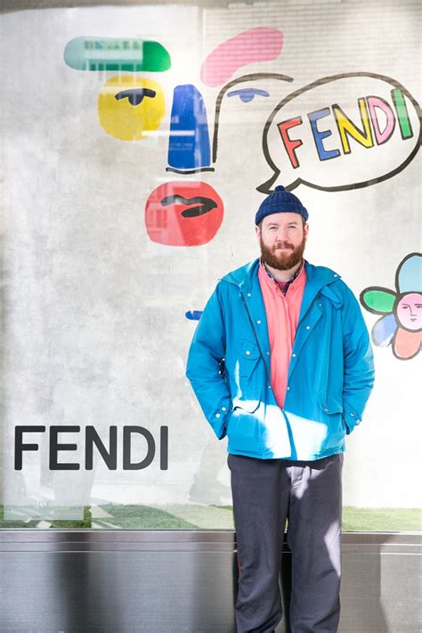 Talking to the man who paints over Fendi bags 